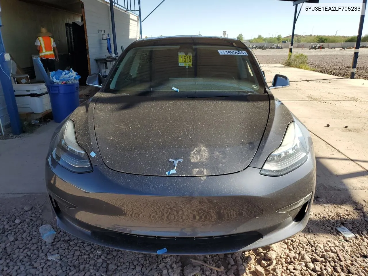 5YJ3E1EA2LF705233 2020 Tesla Model 3