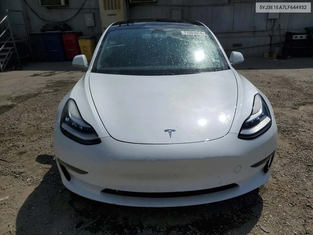 5YJ3E1EA7LF644932 2020 Tesla Model 3