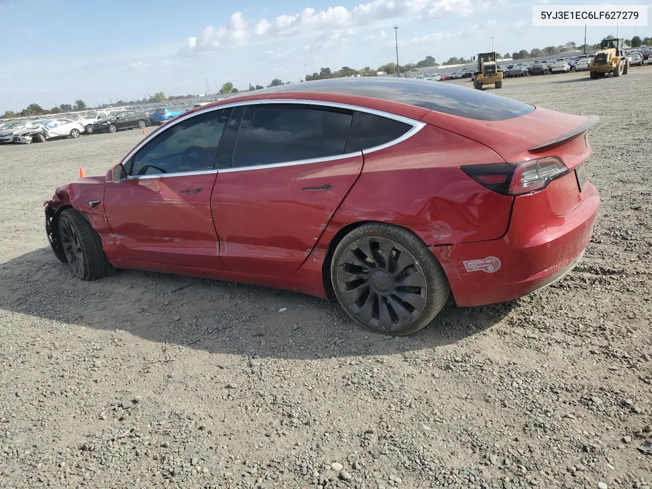 2020 Tesla Model 3 VIN: 5YJ3E1EC6LF627279 Lot: 71544984