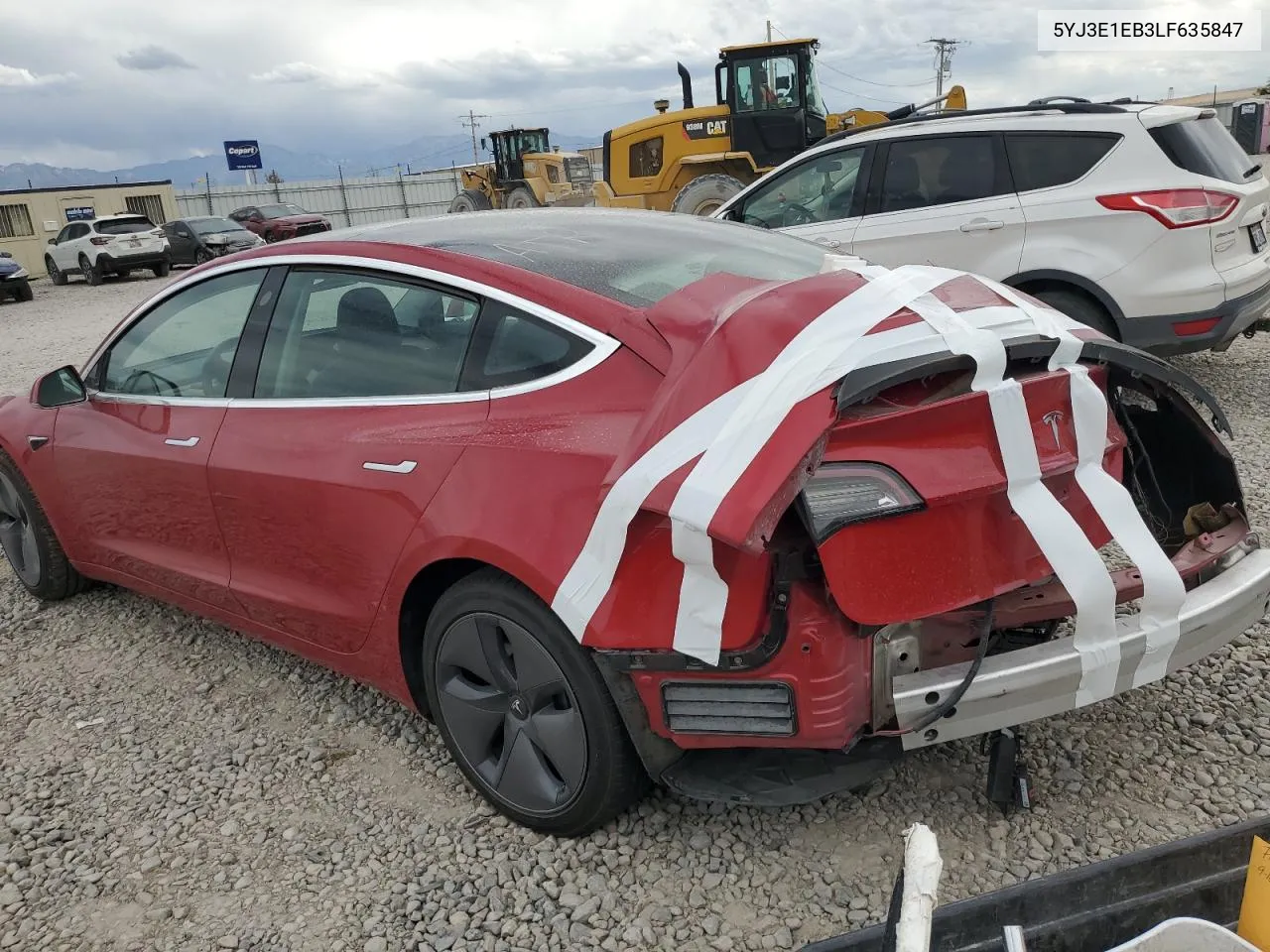 5YJ3E1EB3LF635847 2020 Tesla Model 3