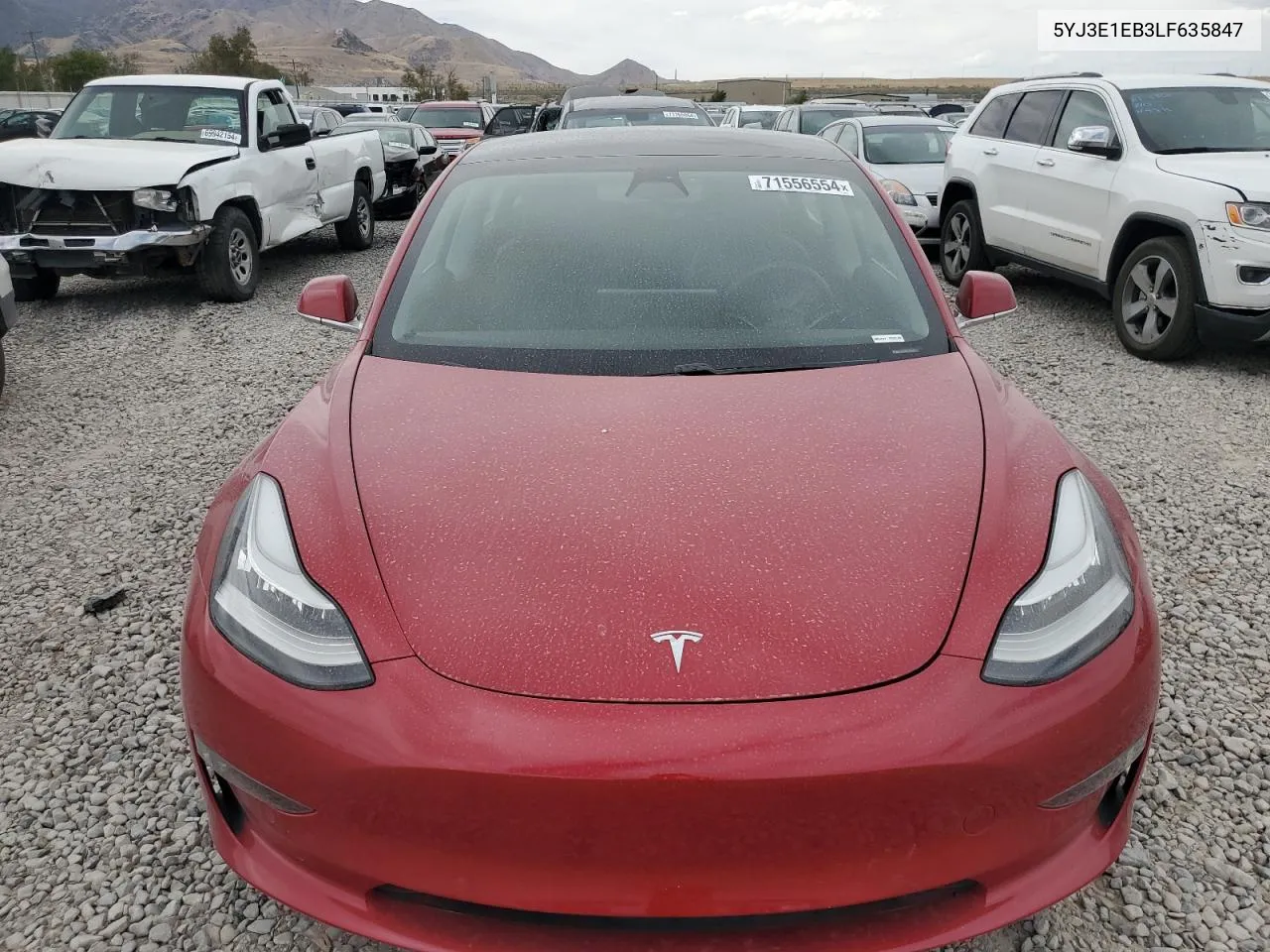 5YJ3E1EB3LF635847 2020 Tesla Model 3