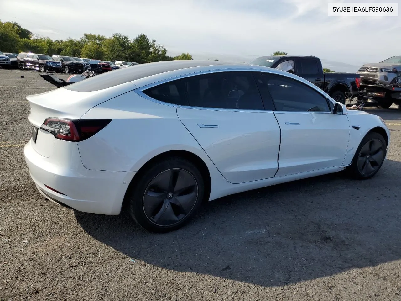 2020 Tesla Model 3 VIN: 5YJ3E1EA6LF590636 Lot: 71726184