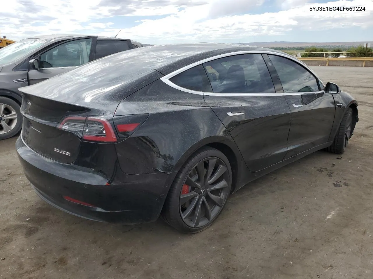 2020 Tesla Model 3 VIN: 5YJ3E1EC4LF669224 Lot: 71740774