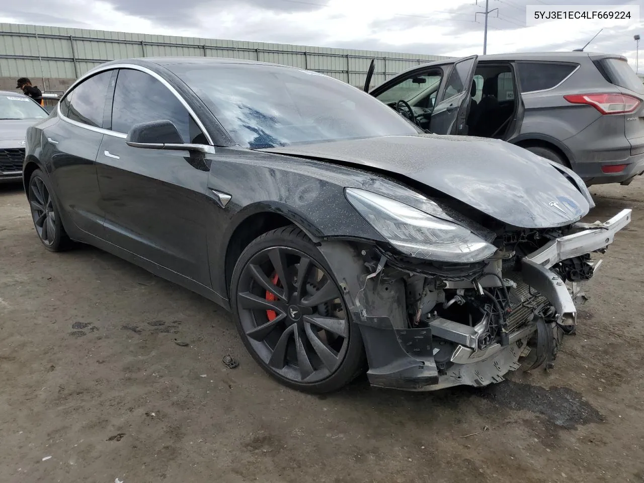 2020 Tesla Model 3 VIN: 5YJ3E1EC4LF669224 Lot: 71740774