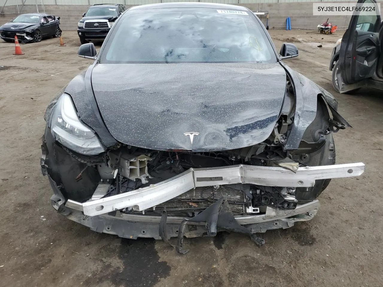 5YJ3E1EC4LF669224 2020 Tesla Model 3