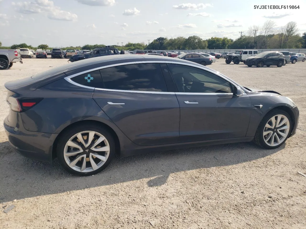 5YJ3E1EB0LF619864 2020 Tesla Model 3