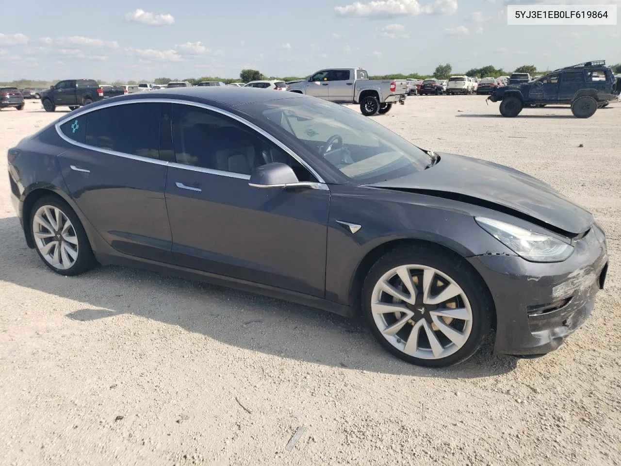 5YJ3E1EB0LF619864 2020 Tesla Model 3