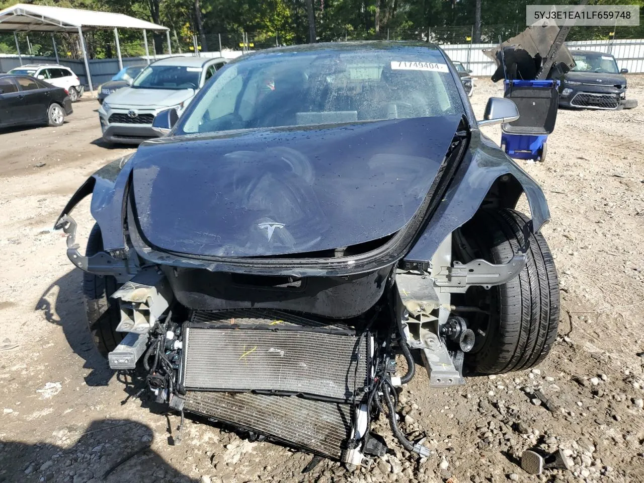 5YJ3E1EA1LF659748 2020 Tesla Model 3