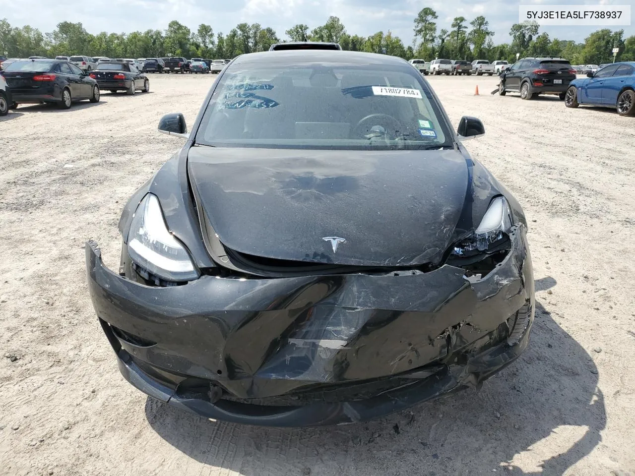 5YJ3E1EA5LF738937 2020 Tesla Model 3