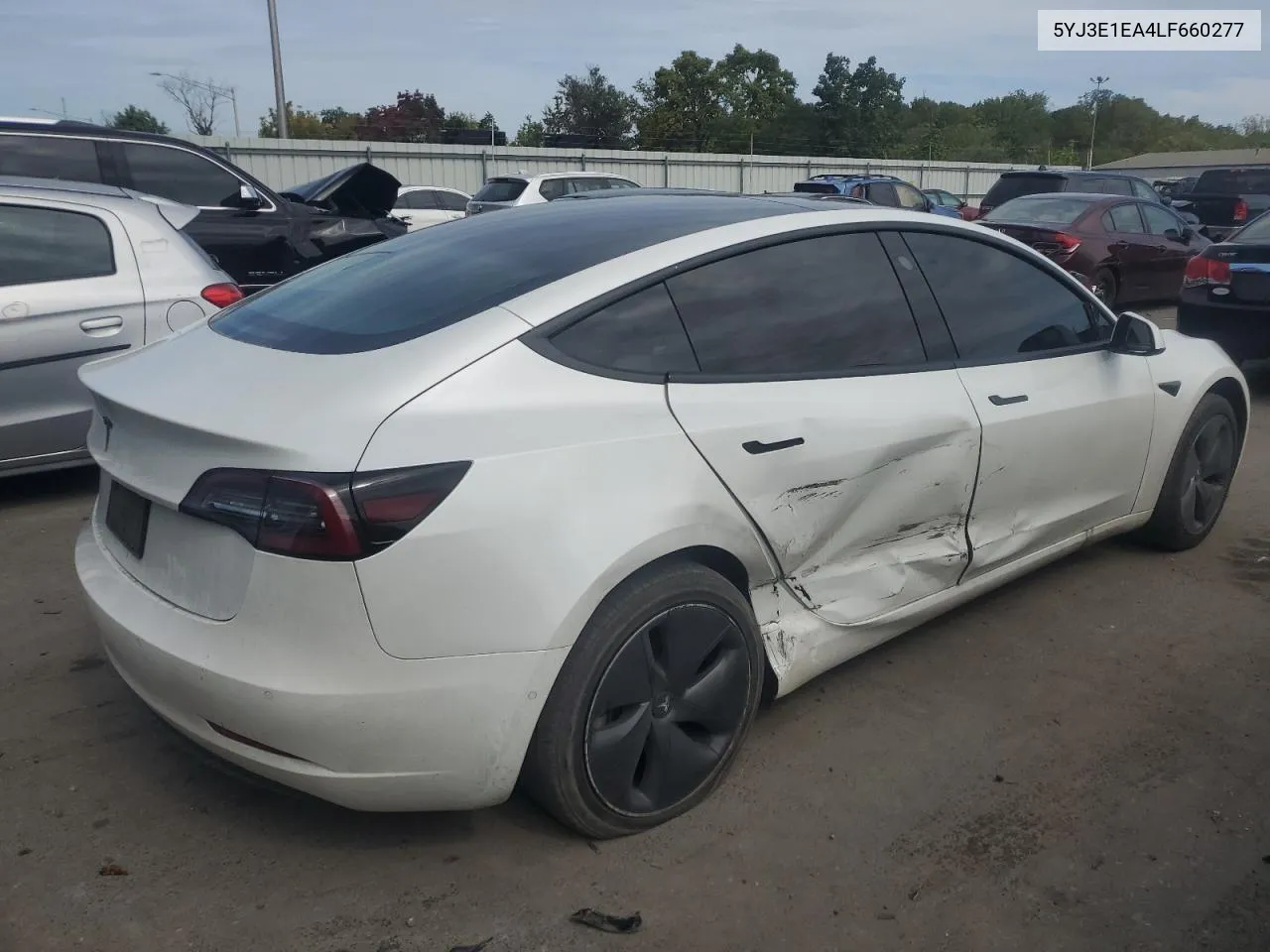 5YJ3E1EA4LF660277 2020 Tesla Model 3