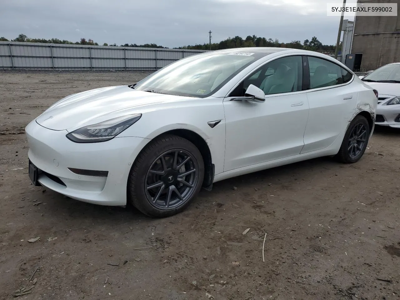 2020 Tesla Model 3 VIN: 5YJ3E1EAXLF599002 Lot: 71929714