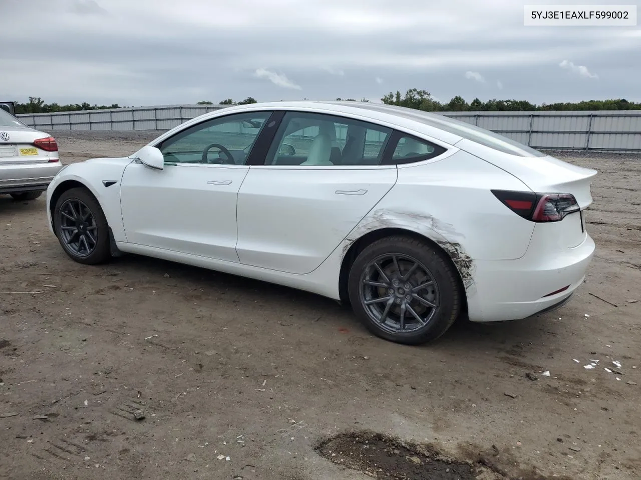 5YJ3E1EAXLF599002 2020 Tesla Model 3