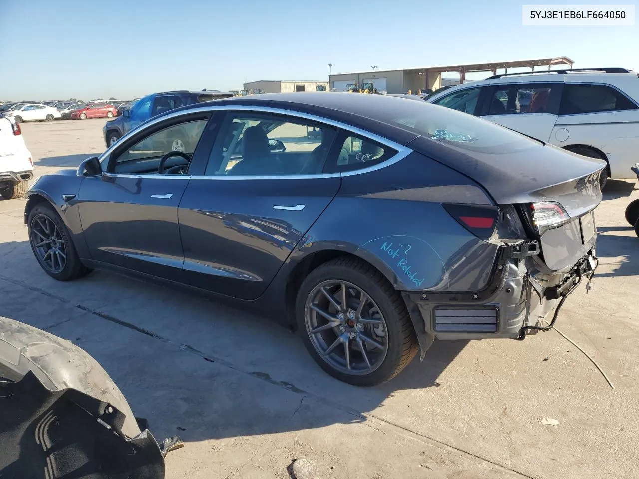 2020 Tesla Model 3 VIN: 5YJ3E1EB6LF664050 Lot: 71998174