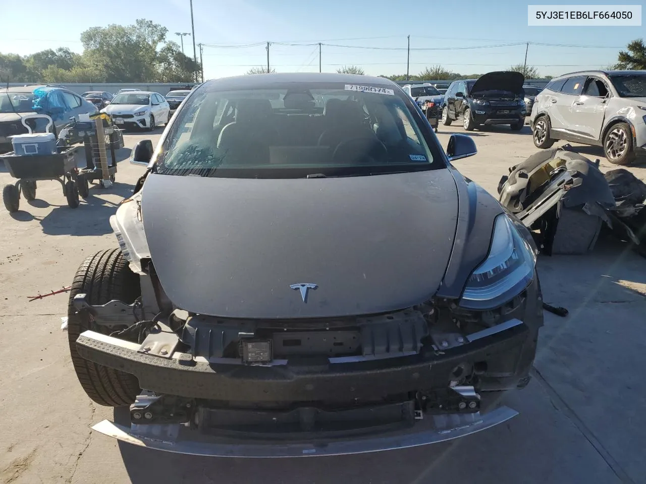 5YJ3E1EB6LF664050 2020 Tesla Model 3