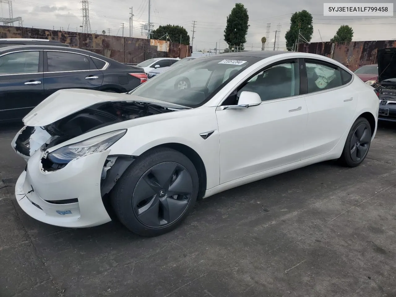 5YJ3E1EA1LF799458 2020 Tesla Model 3