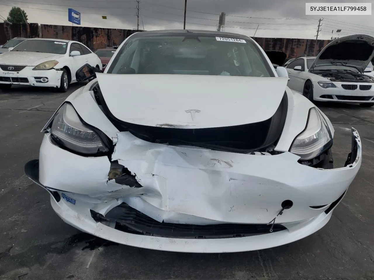 5YJ3E1EA1LF799458 2020 Tesla Model 3