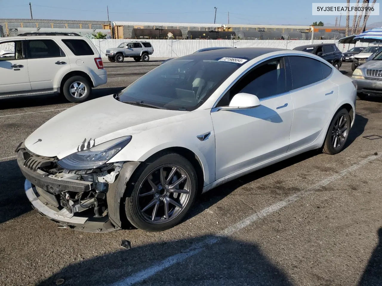 5YJ3E1EA7LF803996 2020 Tesla Model 3