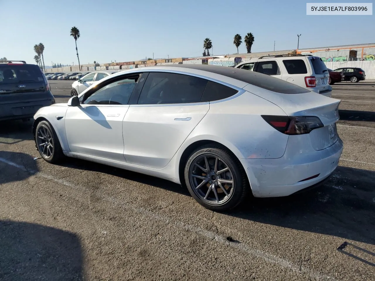 2020 Tesla Model 3 VIN: 5YJ3E1EA7LF803996 Lot: 72196554