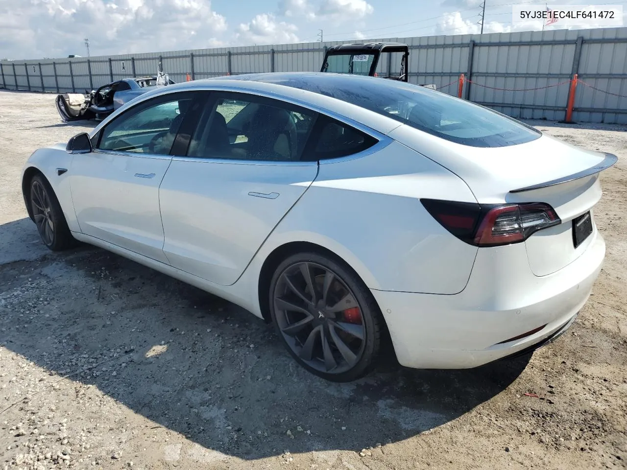 2020 Tesla Model 3 VIN: 5YJ3E1EC4LF641472 Lot: 72370304