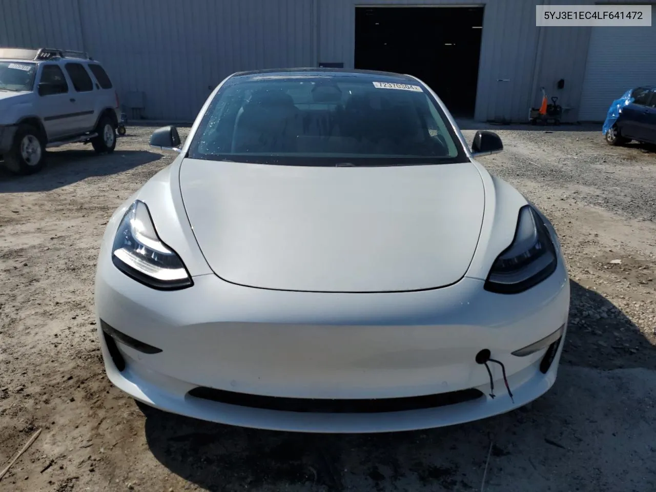 2020 Tesla Model 3 VIN: 5YJ3E1EC4LF641472 Lot: 72370304