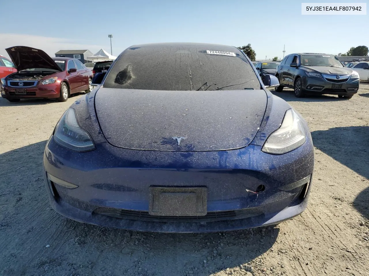 5YJ3E1EA4LF807942 2020 Tesla Model 3