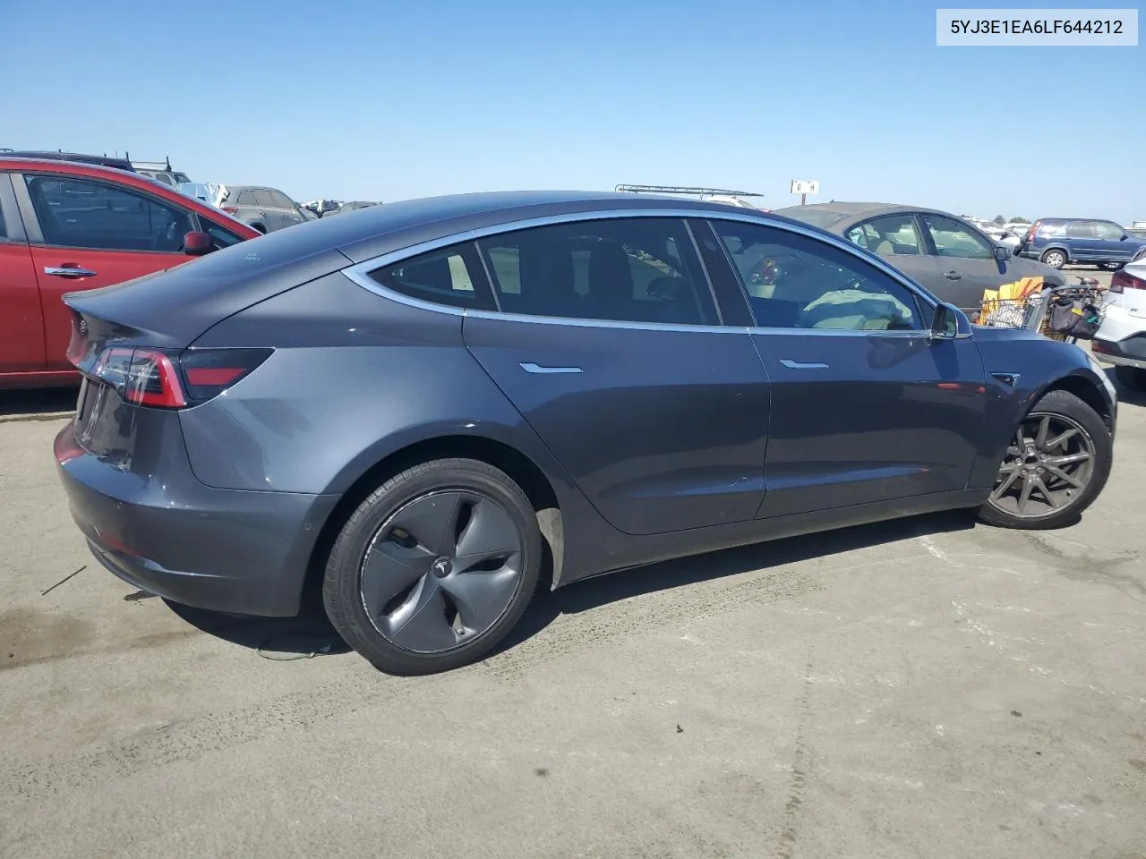 2020 Tesla Model 3 VIN: 5YJ3E1EA6LF644212 Lot: 72454164