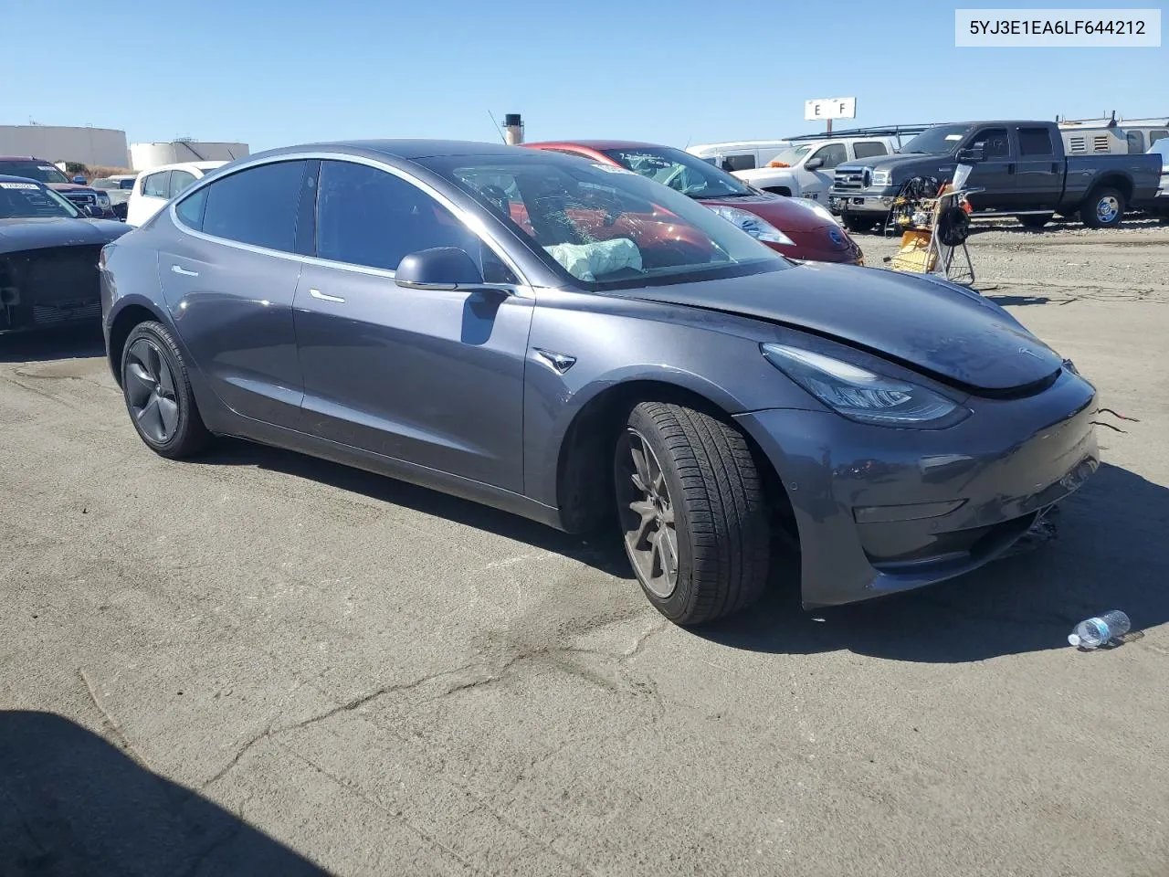 2020 Tesla Model 3 VIN: 5YJ3E1EA6LF644212 Lot: 72454164