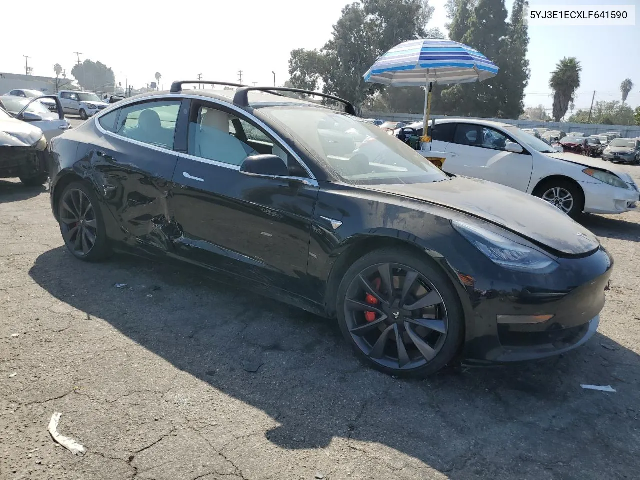 5YJ3E1ECXLF641590 2020 Tesla Model 3