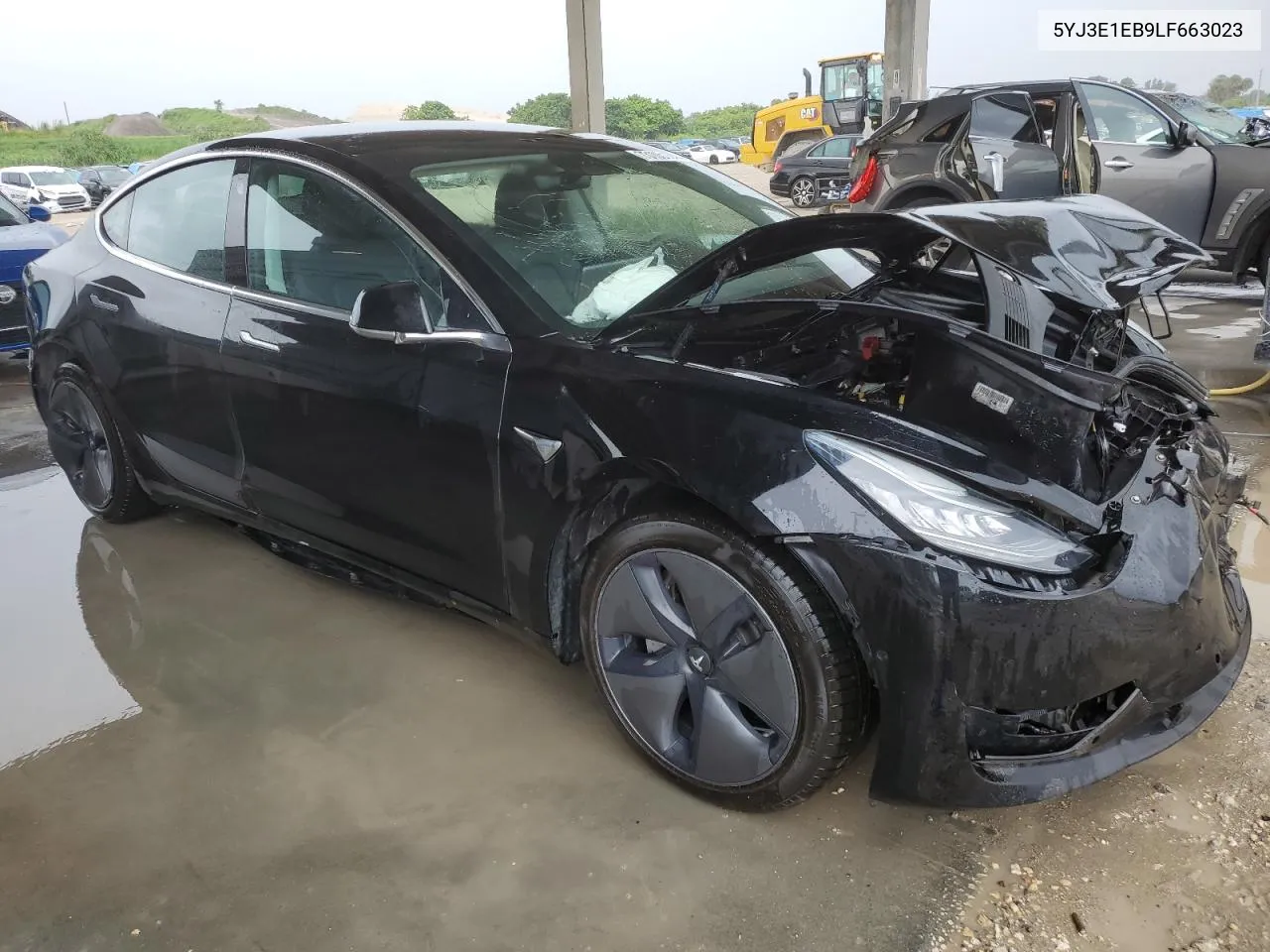 5YJ3E1EB9LF663023 2020 Tesla Model 3