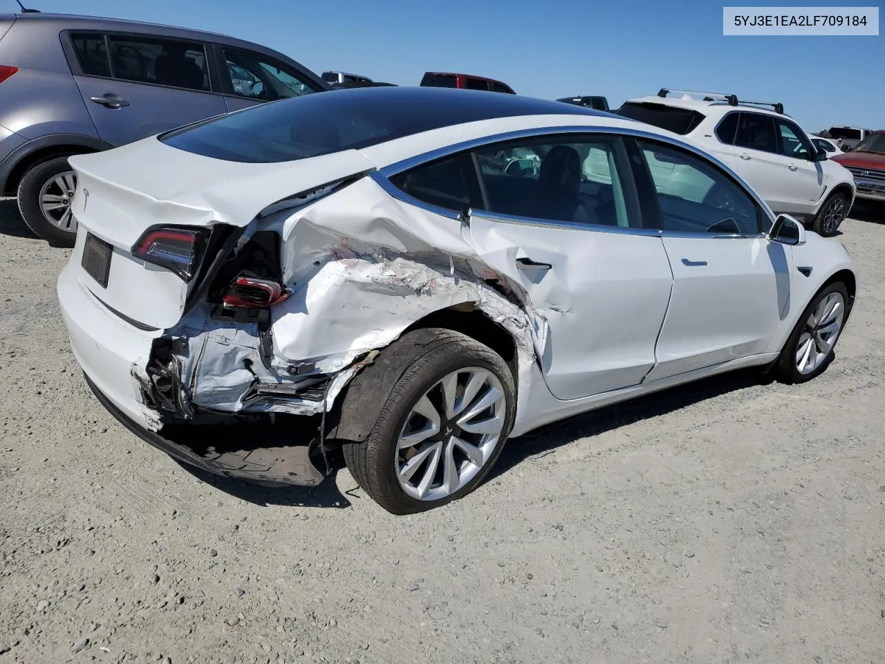 2020 Tesla Model 3 VIN: 5YJ3E1EA2LF709184 Lot: 73167994