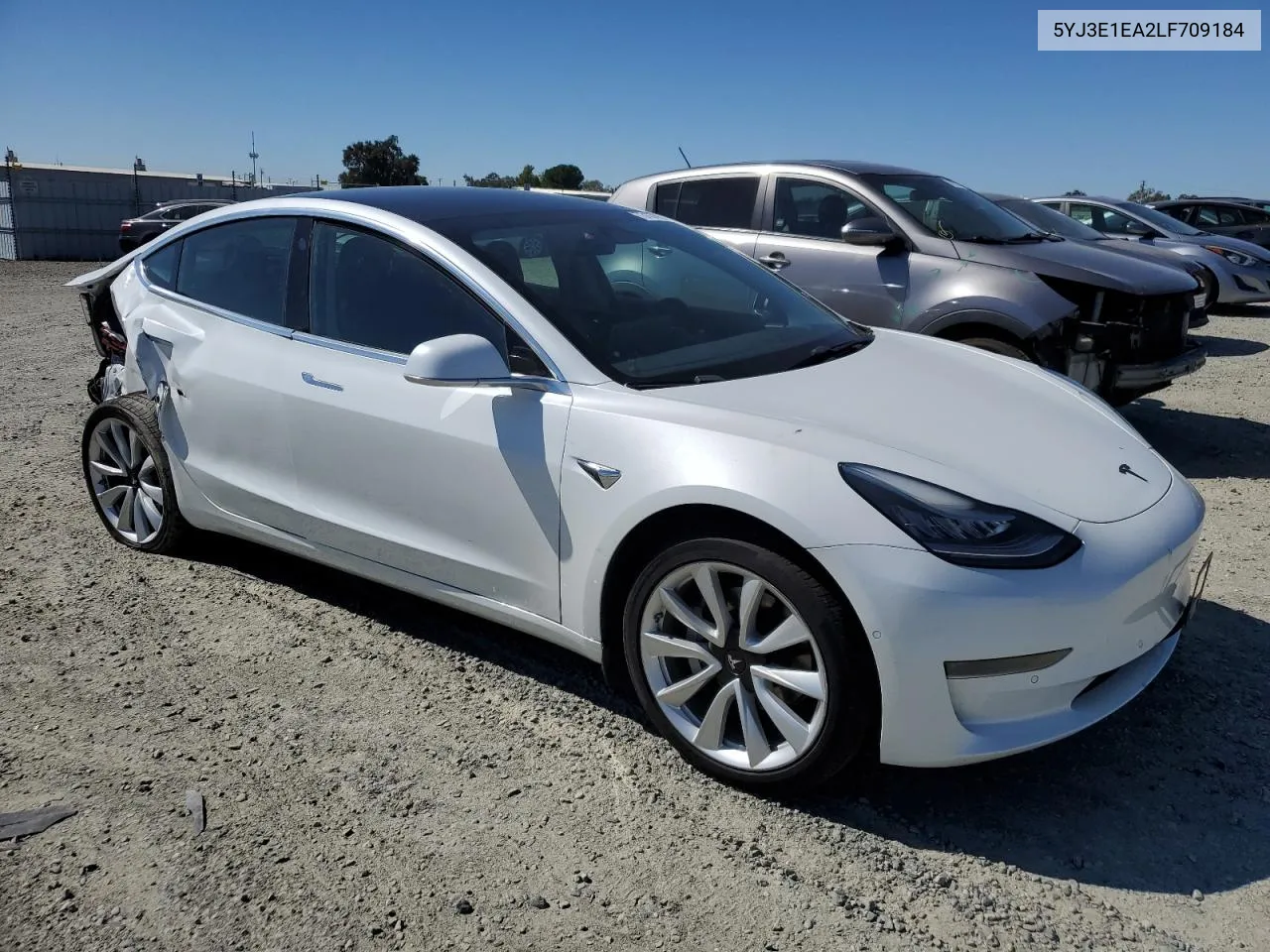 2020 Tesla Model 3 VIN: 5YJ3E1EA2LF709184 Lot: 73167994