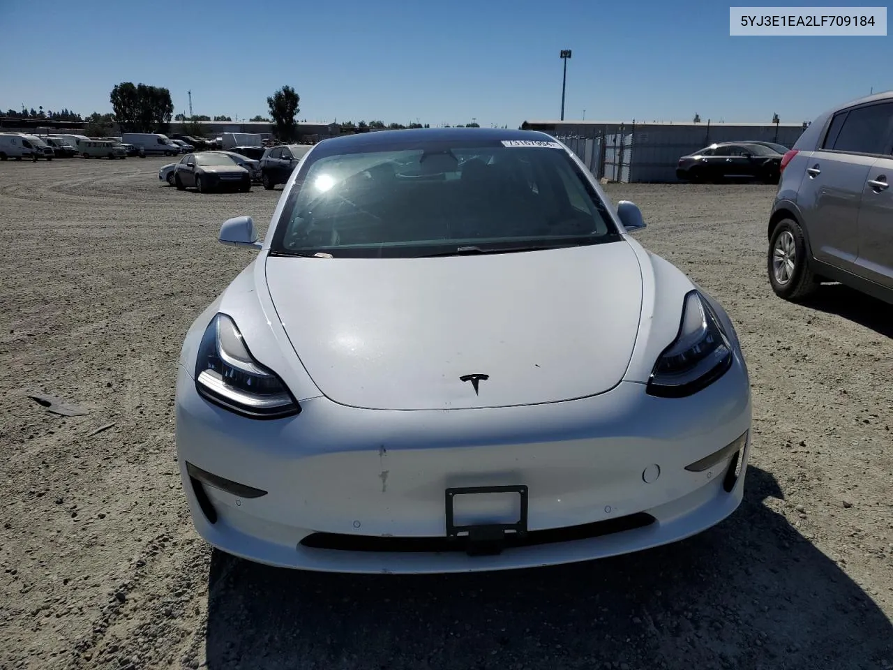 2020 Tesla Model 3 VIN: 5YJ3E1EA2LF709184 Lot: 73167994