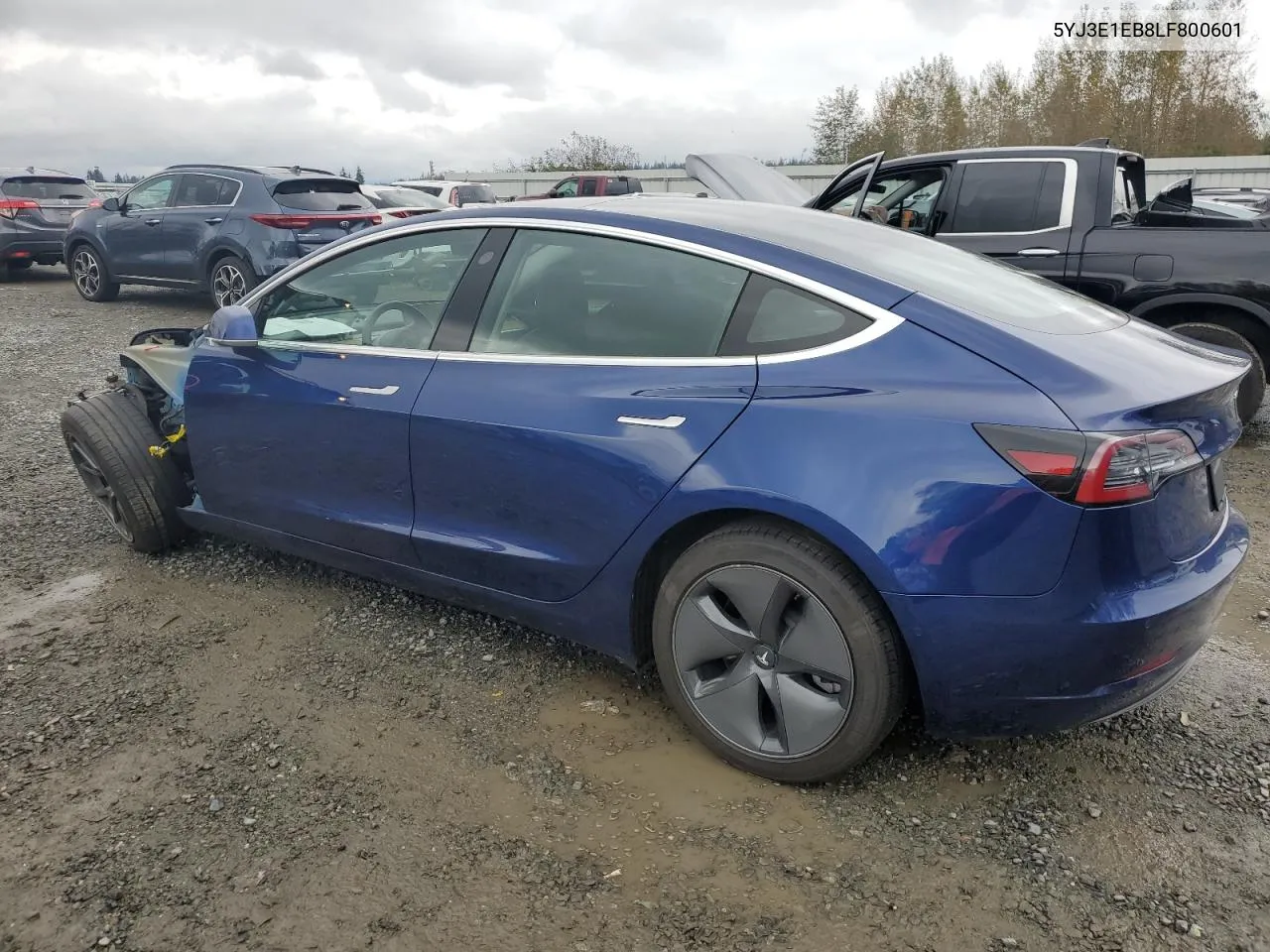 2020 Tesla Model 3 VIN: 5YJ3E1EB8LF800601 Lot: 73174574