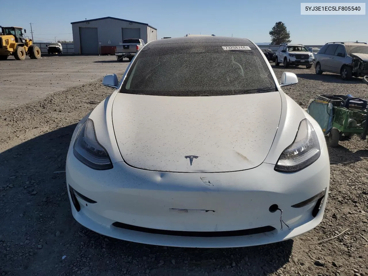 2020 Tesla Model 3 VIN: 5YJ3E1EC5LF805540 Lot: 73208744