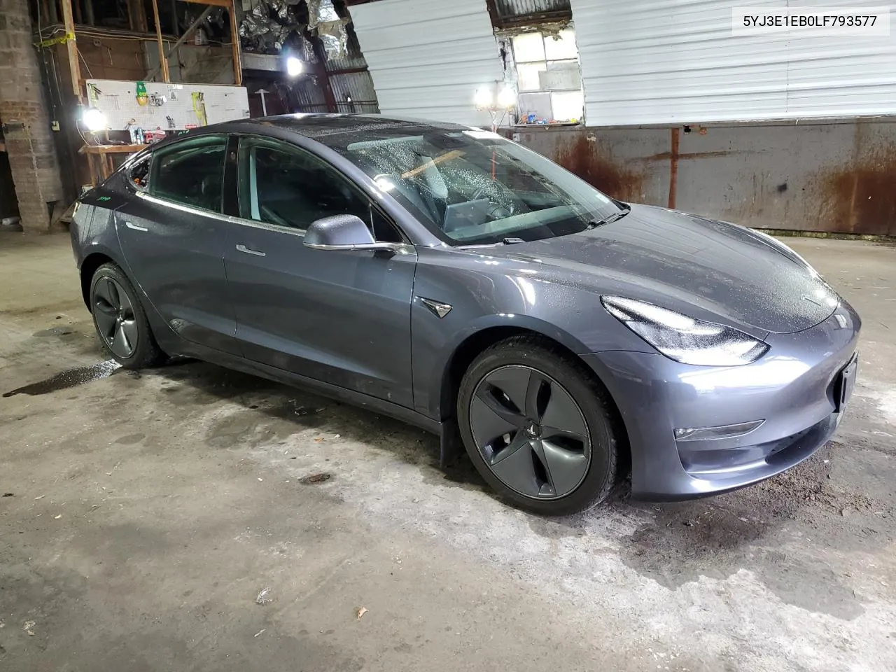 2020 Tesla Model 3 VIN: 5YJ3E1EB0LF793577 Lot: 73370304