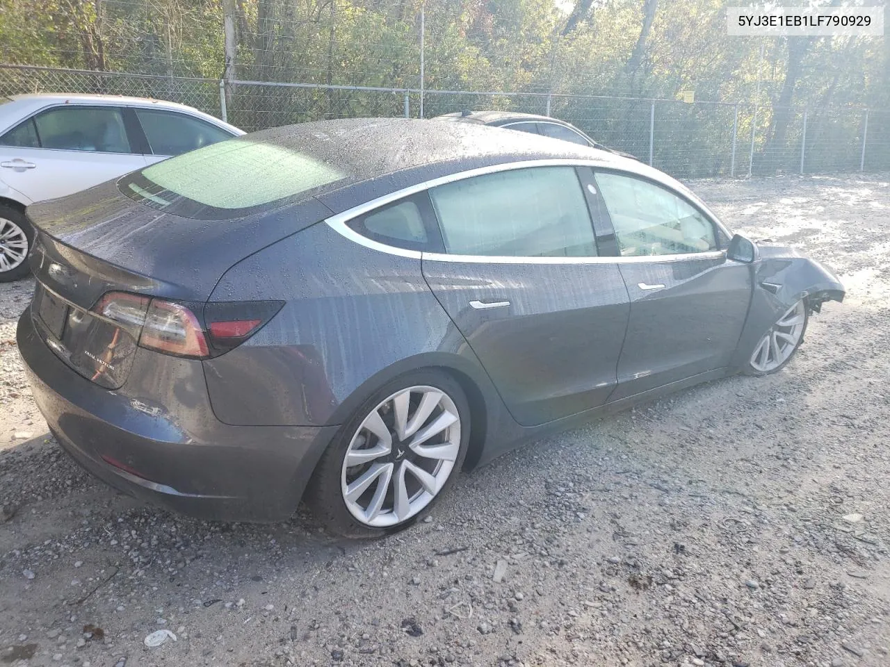 2020 Tesla Model 3 VIN: 5YJ3E1EB1LF790929 Lot: 73536044