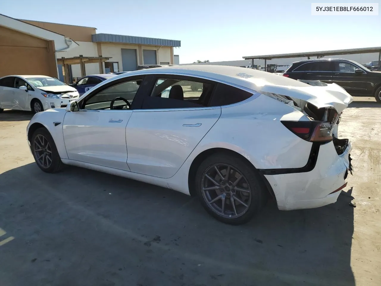 2020 Tesla Model 3 VIN: 5YJ3E1EB8LF666012 Lot: 73547304