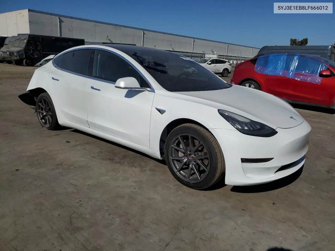 5YJ3E1EB8LF666012 2020 Tesla Model 3