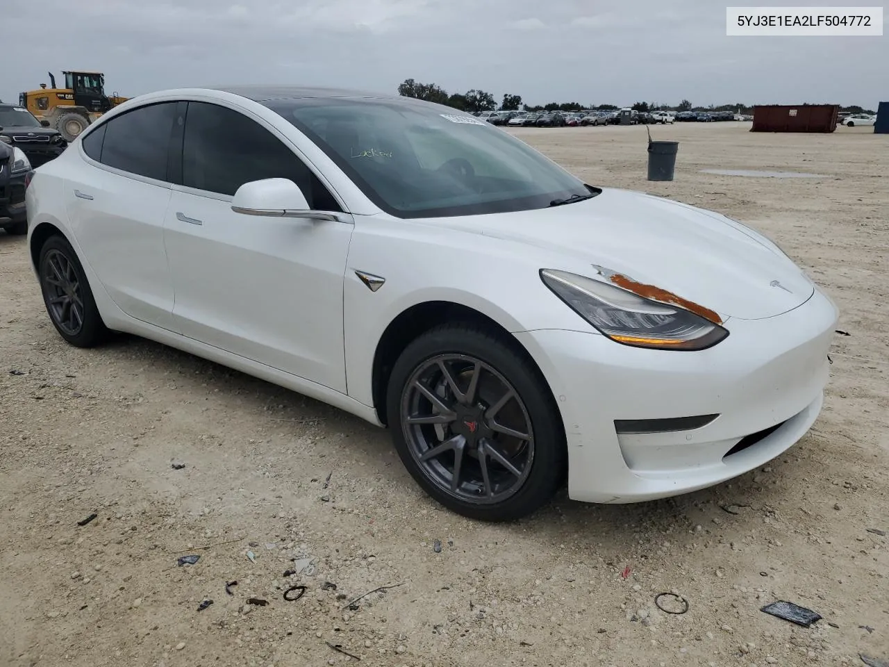 2020 Tesla Model 3 VIN: 5YJ3E1EA2LF504772 Lot: 73879254