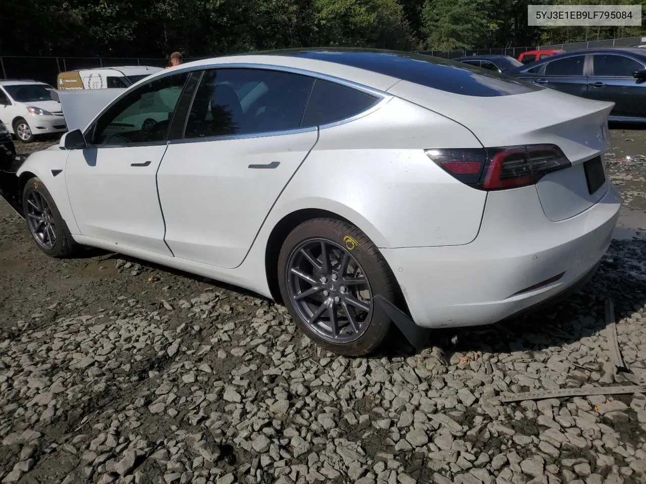 2020 Tesla Model 3 VIN: 5YJ3E1EB9LF795084 Lot: 74257924