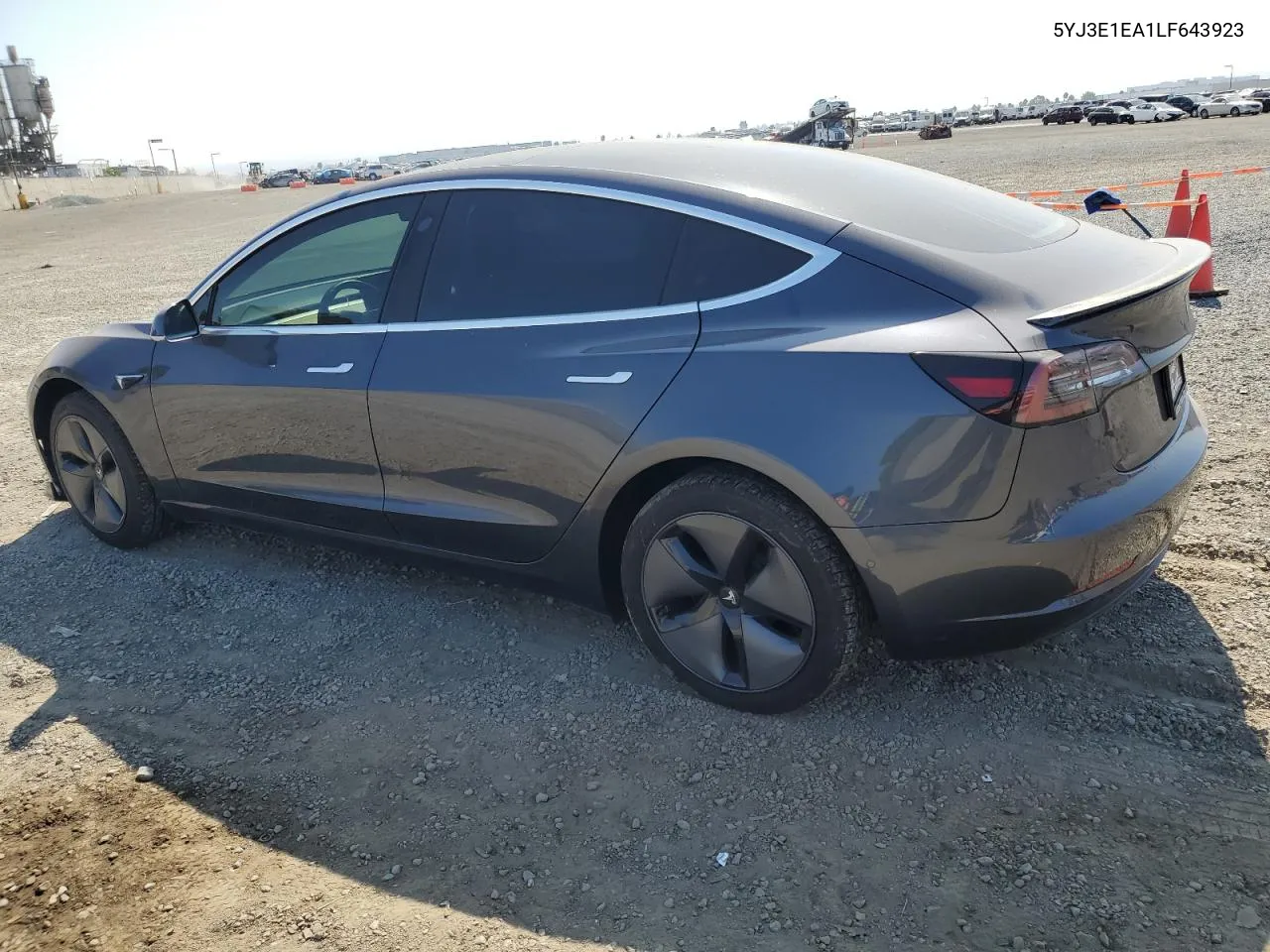 2020 Tesla Model 3 VIN: 5YJ3E1EA1LF643923 Lot: 74383794