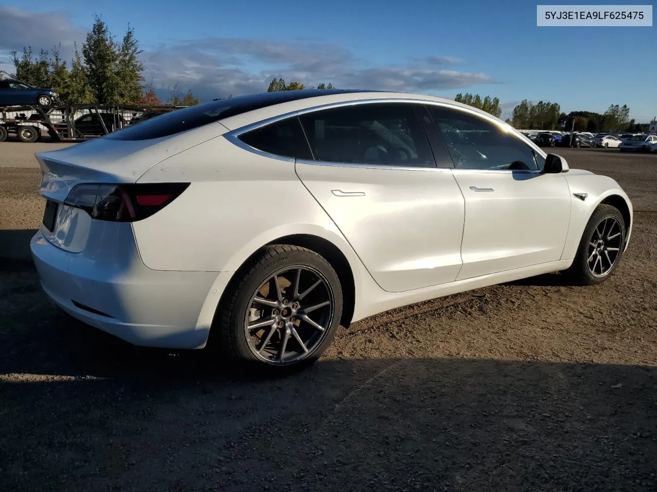 2020 Tesla Model 3 VIN: 5YJ3E1EA9LF625475 Lot: 74554804