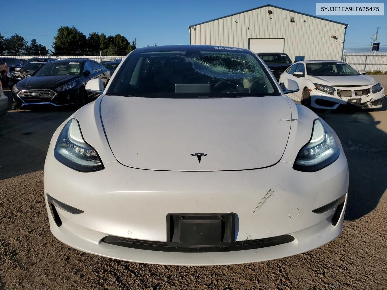 2020 Tesla Model 3 VIN: 5YJ3E1EA9LF625475 Lot: 74554804