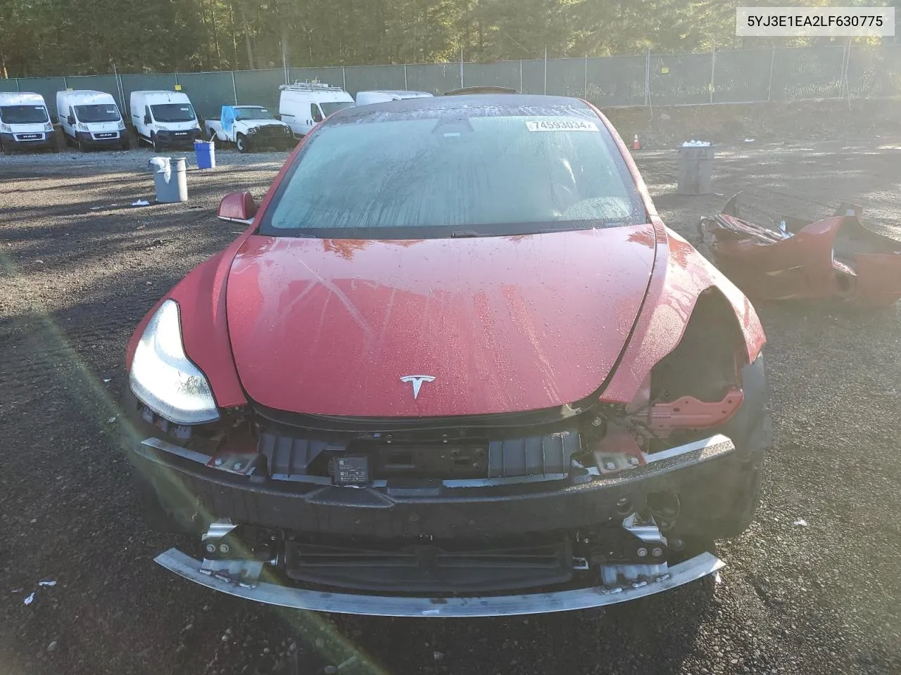 5YJ3E1EA2LF630775 2020 Tesla Model 3