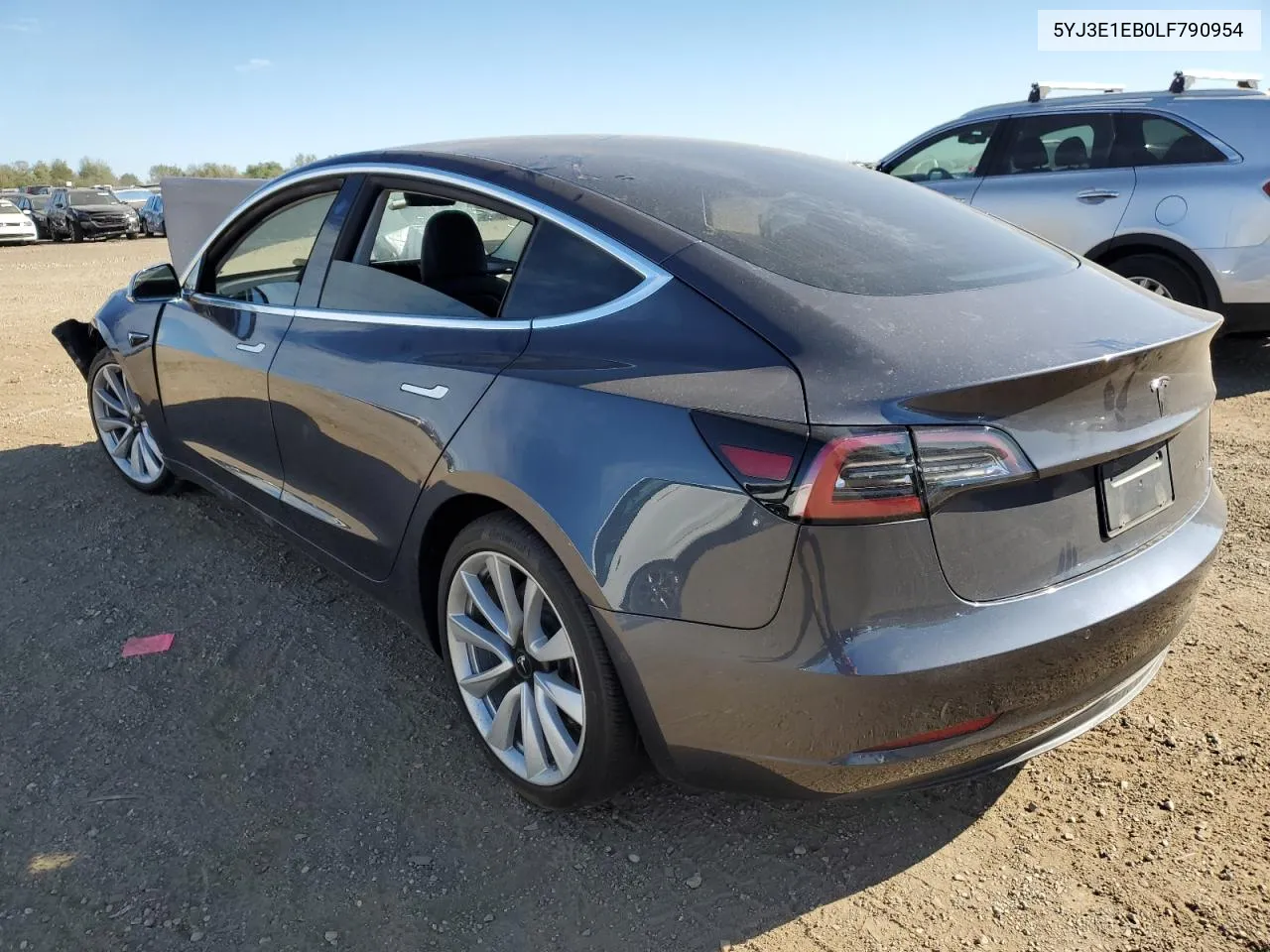 2020 Tesla Model 3 VIN: 5YJ3E1EB0LF790954 Lot: 74803834