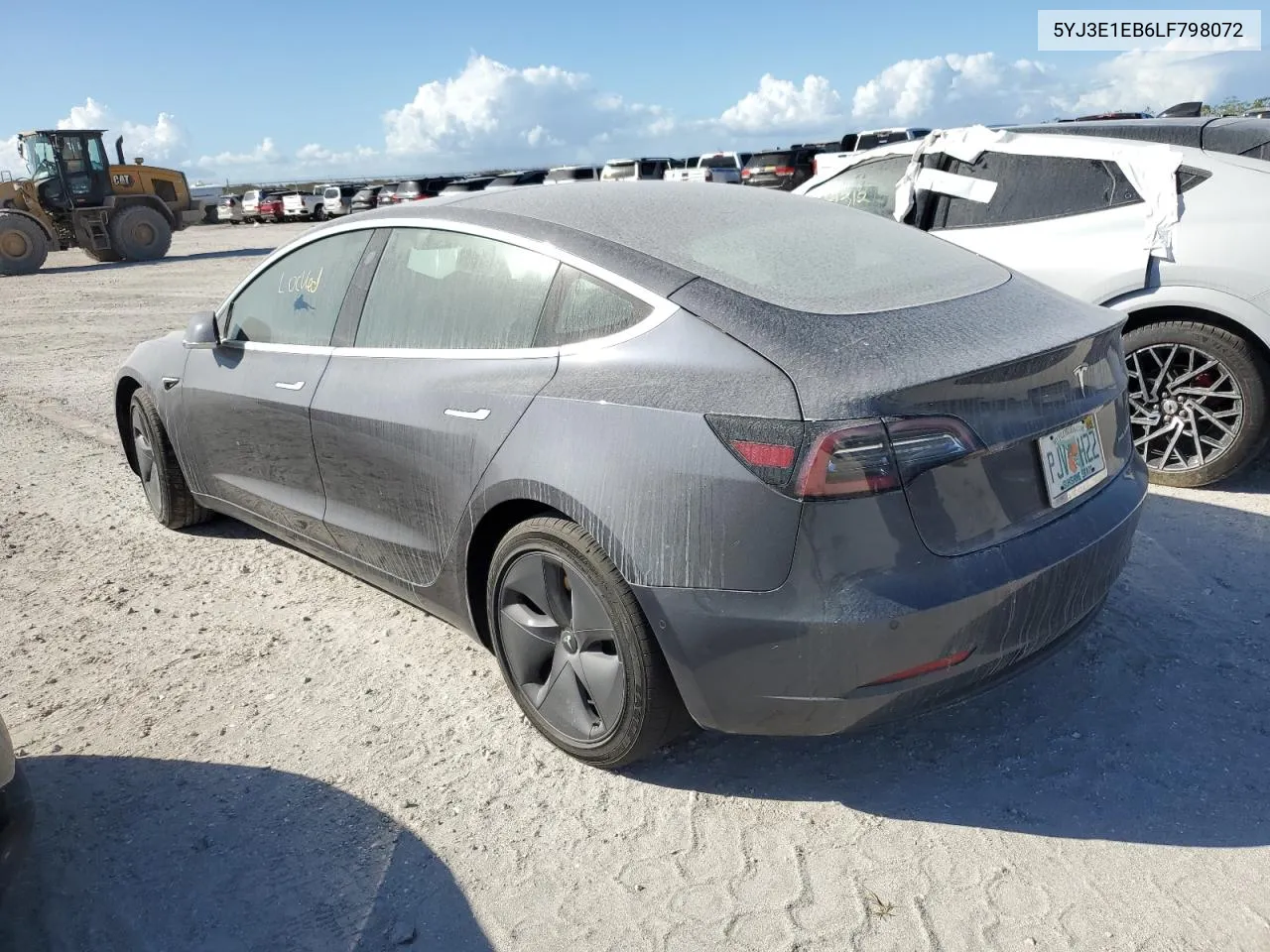 2020 Tesla Model 3 VIN: 5YJ3E1EB6LF798072 Lot: 74952864