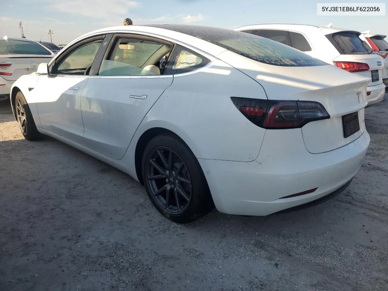 2020 Tesla Model 3 VIN: 5YJ3E1EB6LF622056 Lot: 75074214