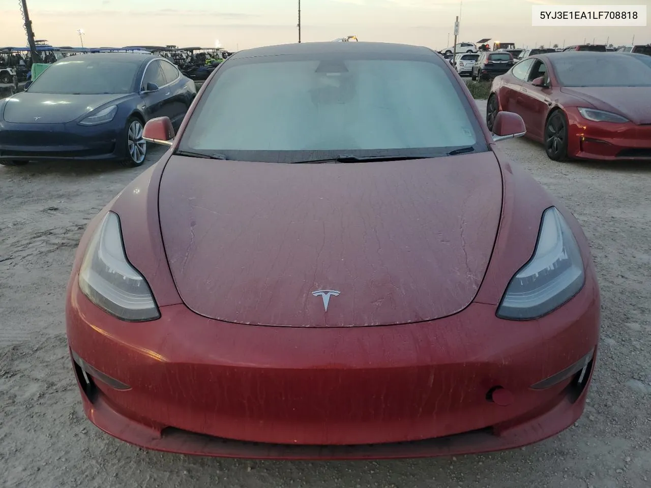 2020 Tesla Model 3 VIN: 5YJ3E1EA1LF708818 Lot: 75266824