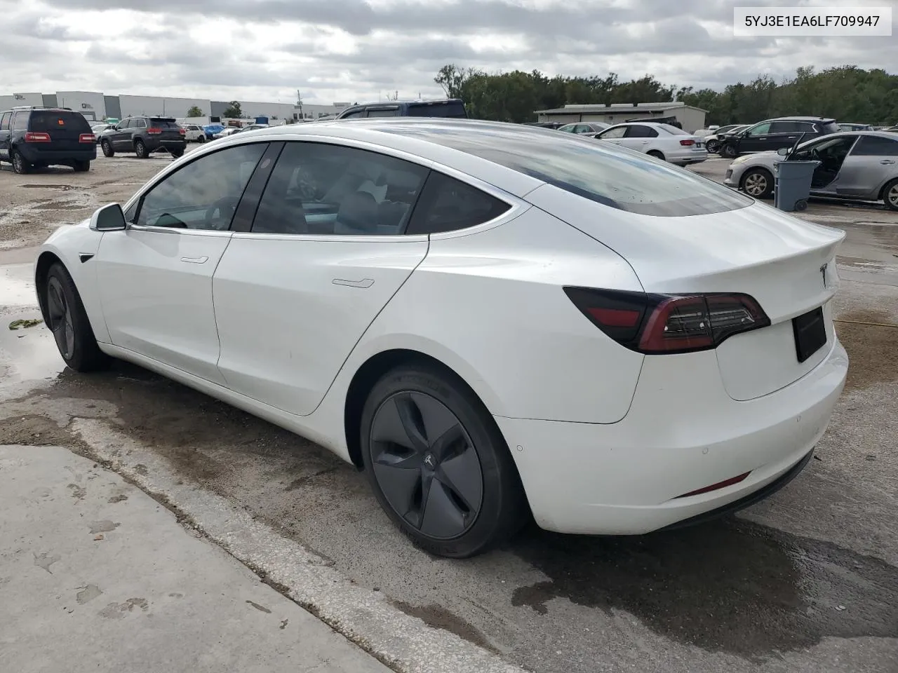 2020 Tesla Model 3 VIN: 5YJ3E1EA6LF709947 Lot: 75308034