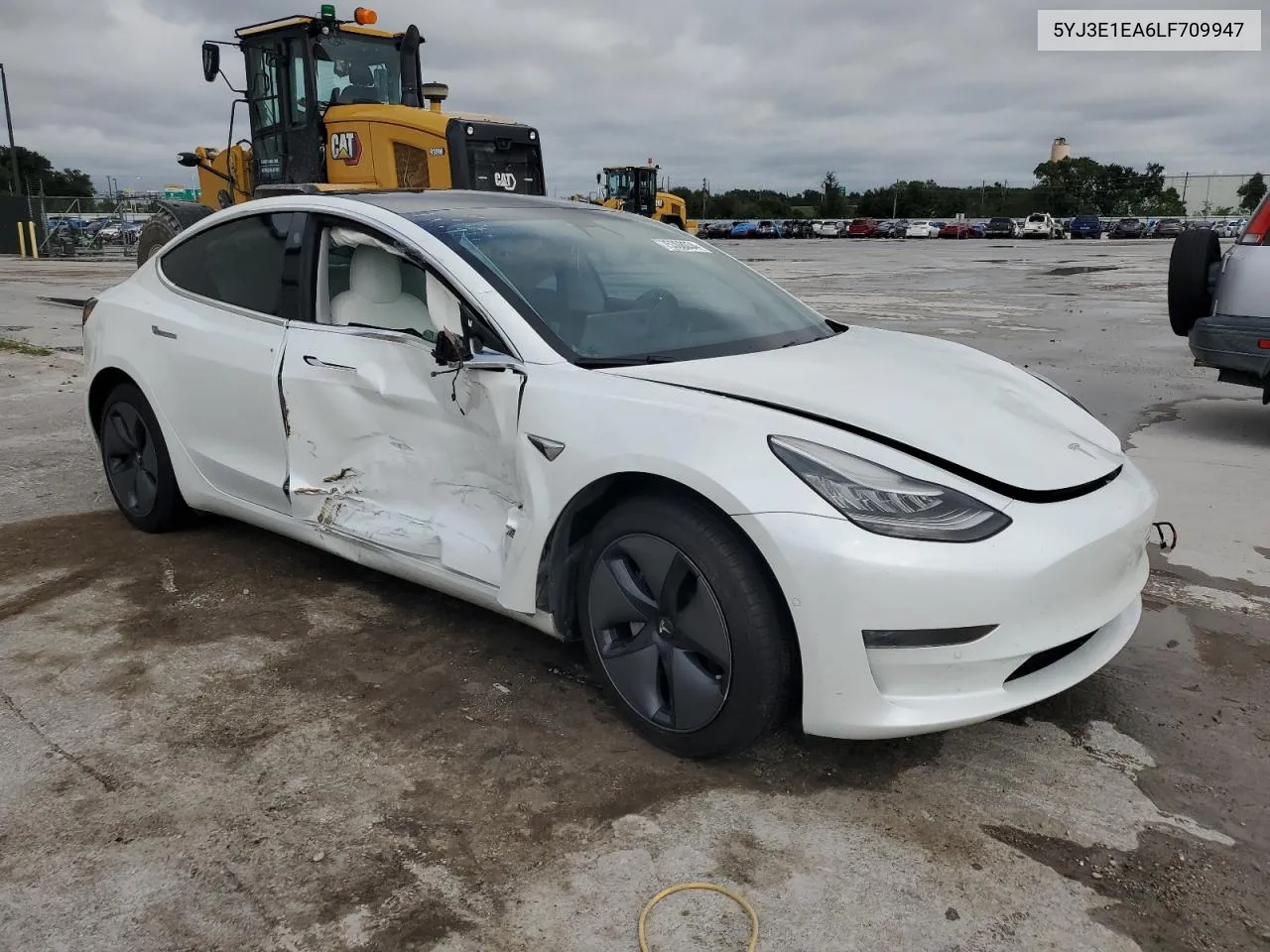 2020 Tesla Model 3 VIN: 5YJ3E1EA6LF709947 Lot: 75308034